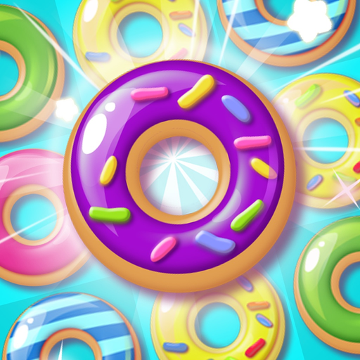 Donut Blast Pop Legend - Sweet Yummy Match 3 Game app icon