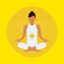 Yoga and meditation Relex Music Ad Free icon