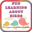 Fun Learning Birds Stencil for Kids icon