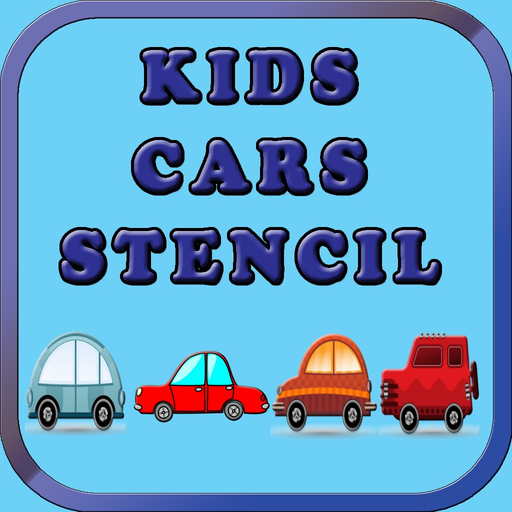 Fun Learning Kids Cars Stencil Puzzle Game Free app icon