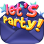 Party Time Stickers for iMessage – Fun.ny App icon
