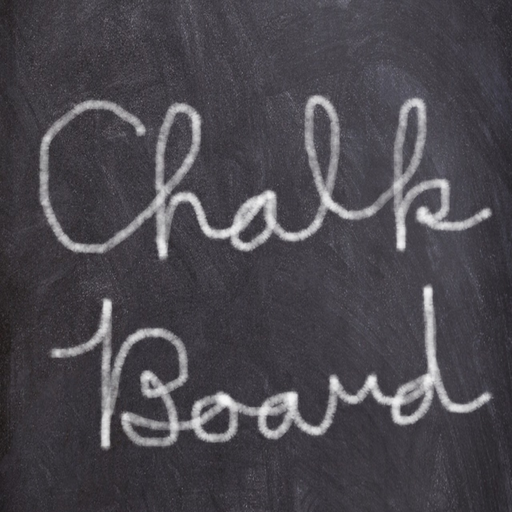 Draw on a Chalkboard app icon