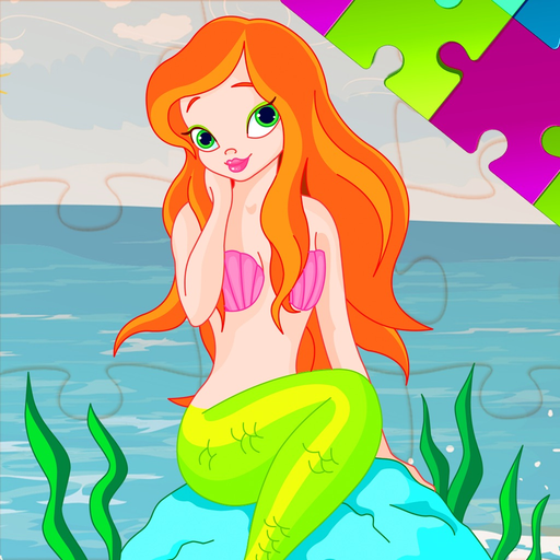 Cartoon Mermaid Jigsaw Puzzles Collection HD app icon