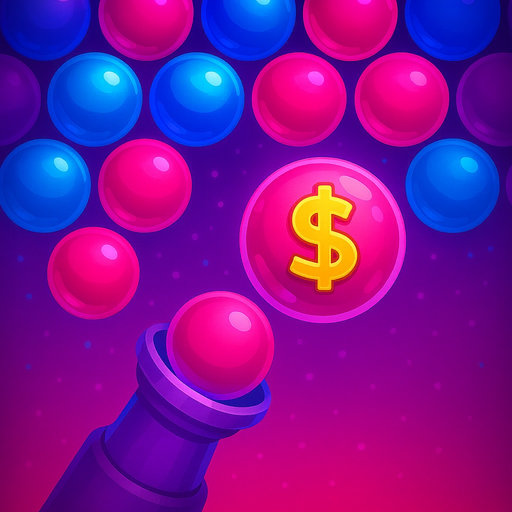 Real Money Bubble Shooter Game app icon