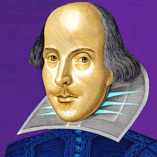 ShakesQuiz: Shakespeare quiz & complete works app icon