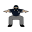 Baseball referee icon