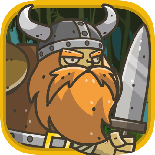 Dinosaur VS Warriors - Chibi Runner At Jurassic app icon