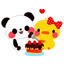 Panda & Duck icon