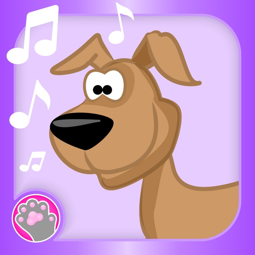 Animal sound: educational game app icon