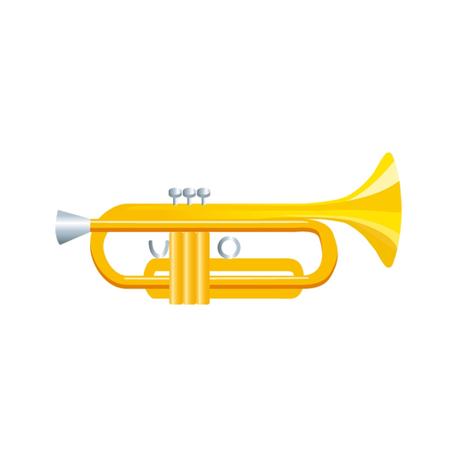 Sticker musical instrument app icon