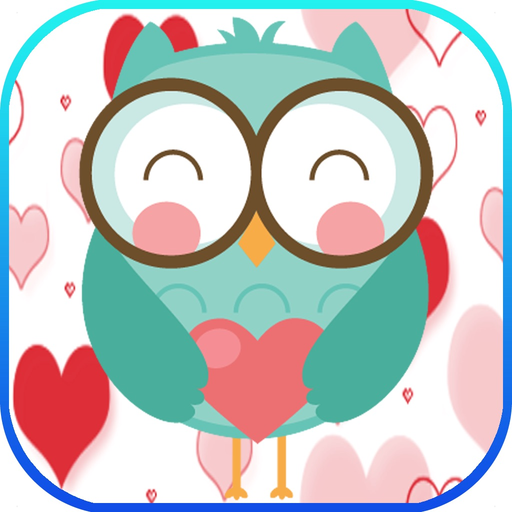 Kids Coloring Book with valentine days app icon