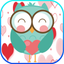 Kids Coloring Book with valentine days icon