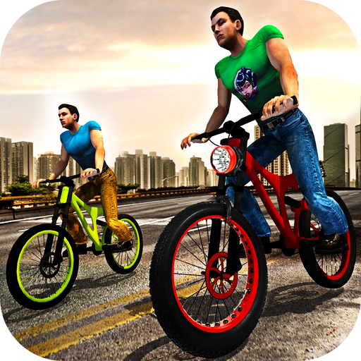 Rooftop BMX Bicycle Stunt Rider - Cycle Simulation app icon