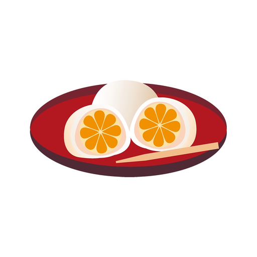 Japanese confectionery sticker app icon