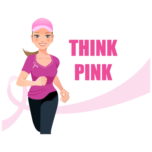 Think Pink Cancer Awareness app icon
