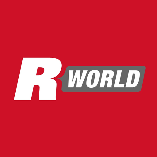 R WORLD app icon