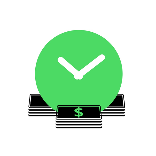 Paid Hourly app icon
