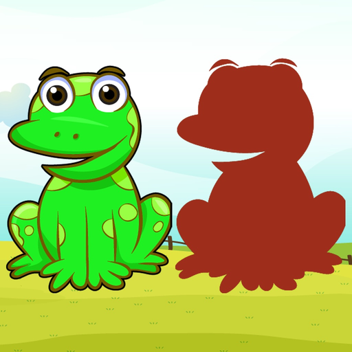 Drag Drop and Match Shadow Animals for kids app icon