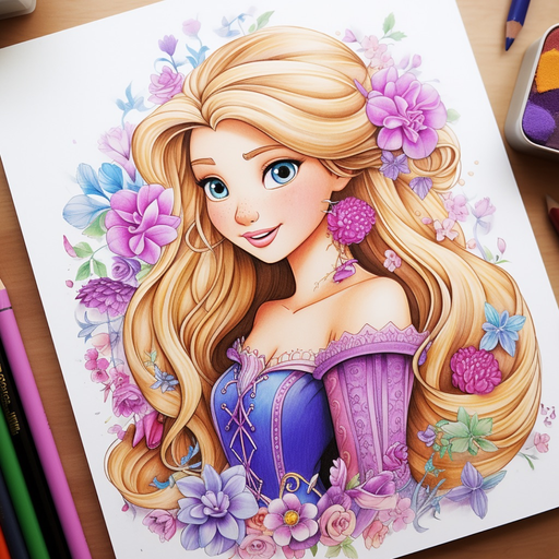 Rapunzel little Magic Princess app icon