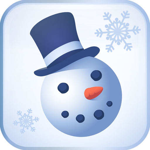 Snowman Builder VR app icon