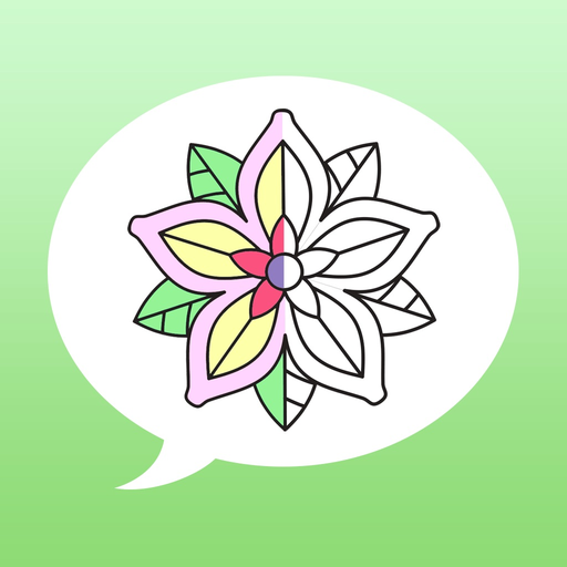 Color4u: Adult Coloring Book app icon