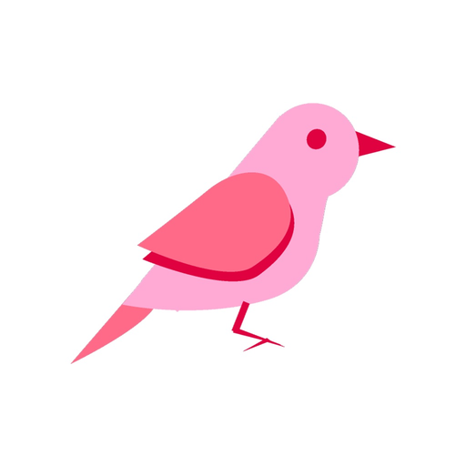 Colorful birds app icon
