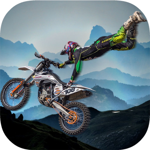 Stunt Bike Racer 3D app icon