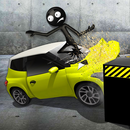 Stickman Crash Test VR Sim app icon