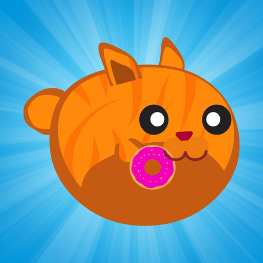 Donut Cats Meow Time Stickers app icon