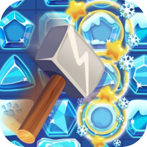 Frozen Winter Crush Match - Fun Puzzle Game app icon