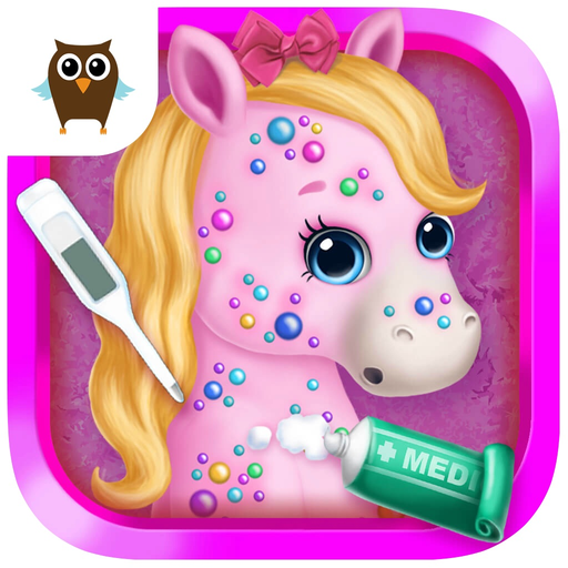 Pony Sisters Pet Hospital - Pink Horse Doctor app icon