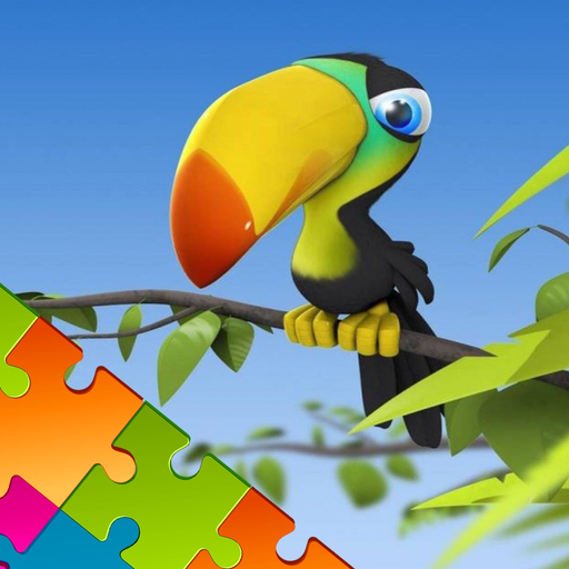 Bird Jigsaw Easy and Hard - Learn Puzzles For Kids app icon