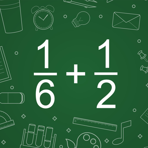 Math Shot Adding Fractions app icon
