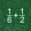 Math Shot Adding Fractions icon