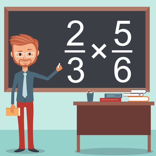 MathShot Multiplying Fractions app icon