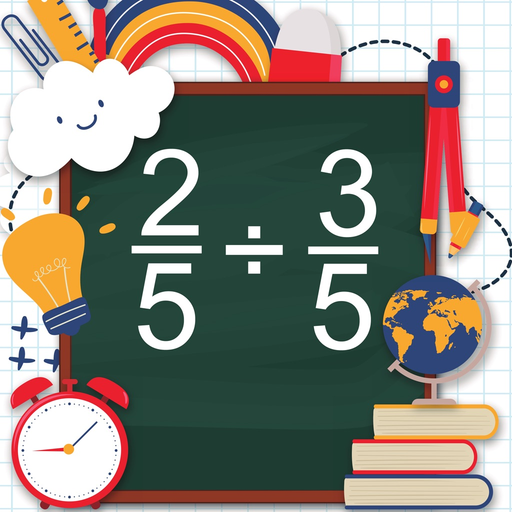 Math Shot Dividing Fractions app icon
