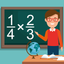 Multiplying Fractions Trainer icon