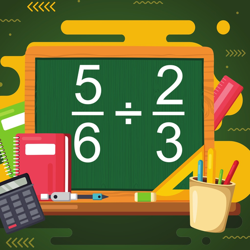Dividing Fractions Trainer app icon