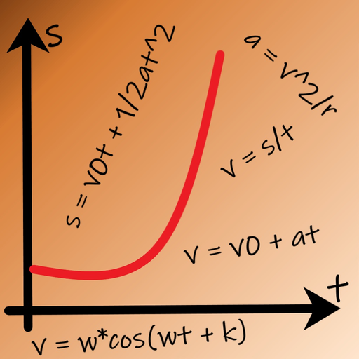 Physics problem solver: Motion app icon