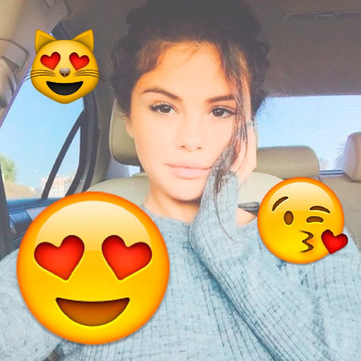 Emoji stickers to photos app icon