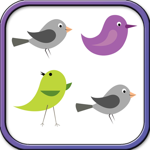 Fun Learning Birds Shapes Stencil for Toddlers app icon