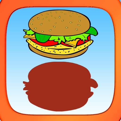 Food Shadow Puzzles,Drag and Drop Puzzle for Kid app icon