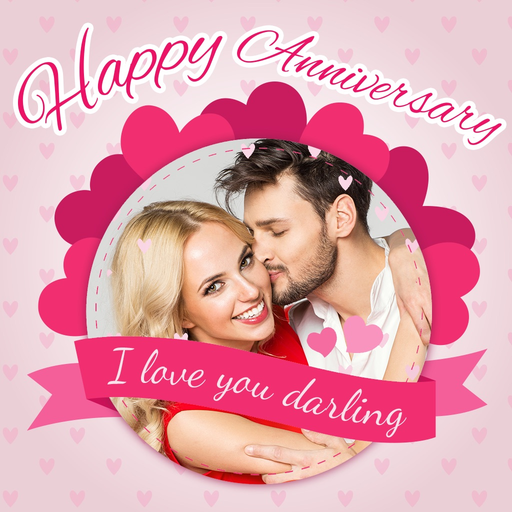 Anniversary Photo Frames Cards app icon