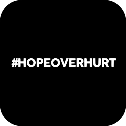 HOPE OVER HURT app icon