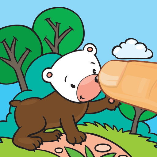 Kids Tap to Color - Zoo Coloring Book For Kids app icon