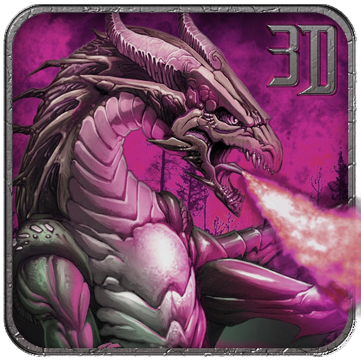 Futuristic Dragon War:Sniper Dino Hunt app icon