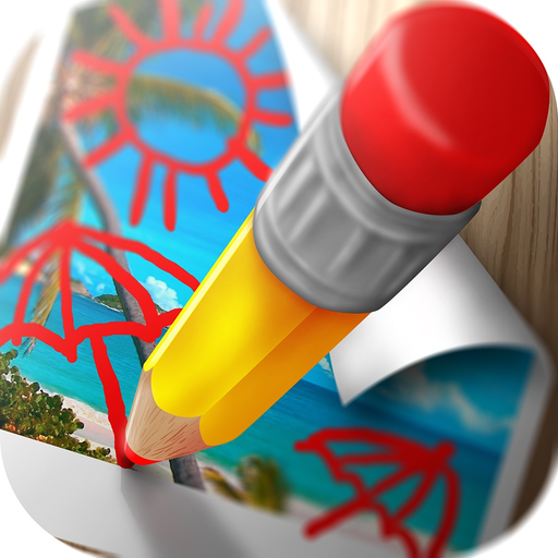 Doodle on Photo – Write Text and Draw on Pictures app icon