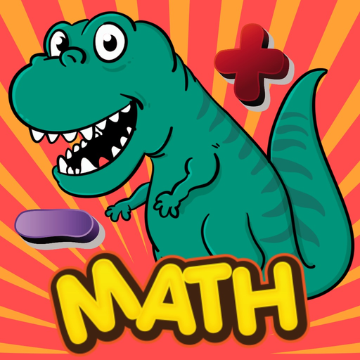 Dinosaur Math Problems Games 2nd Grade Fast Math app icon