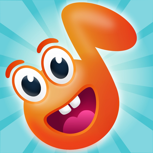 Kids learn music instruments app icon