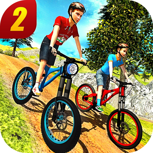 Uphill Bicycle Rider Kids - Offroad Mountain Climb app icon